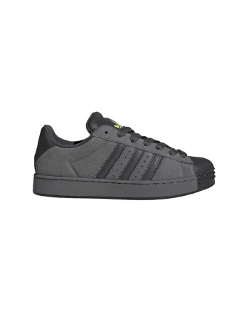 Pantofi sport din piele intoarsa Super St, Negru/Gri antracit