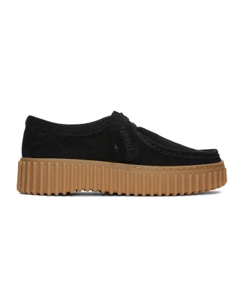 Mocasini de piele Torhill, Negru/Maro camel