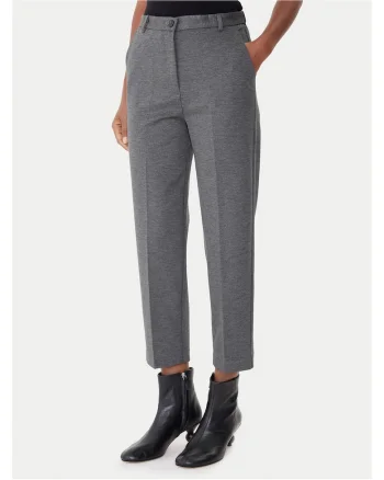 Pantaloni dama,  culoare gri, material Vicolo