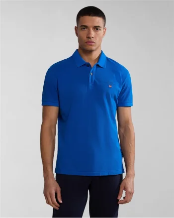 Tricou polo cu detaliu logo Elbas,
