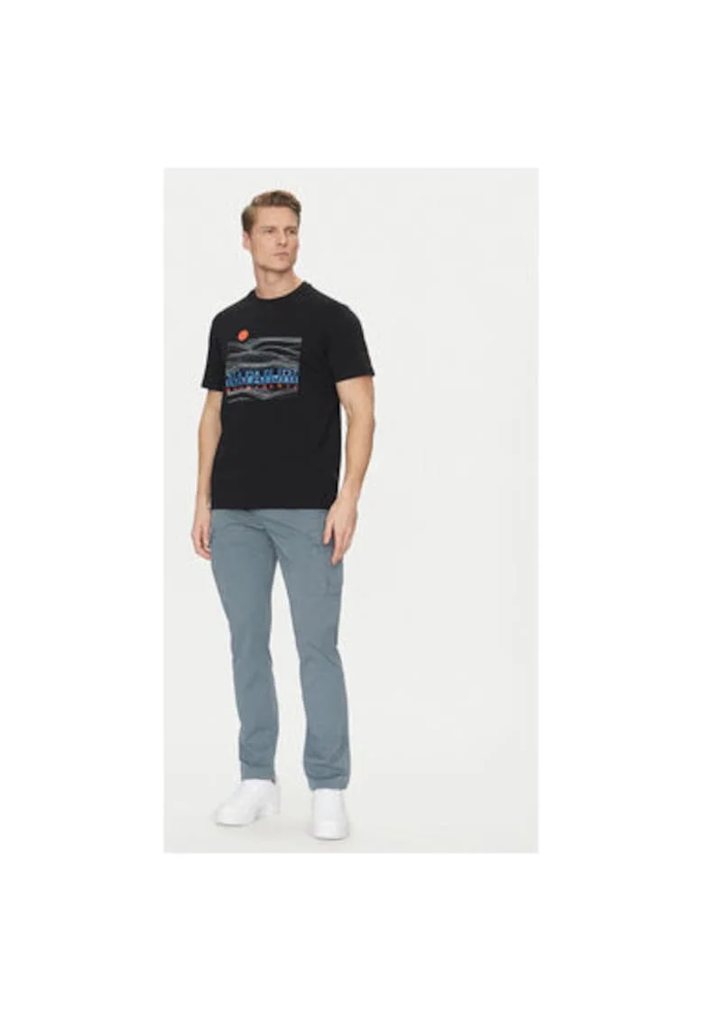 Pantaloni barbati,  305102256, Bumbac, Gri, Gri