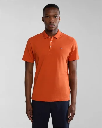 Tricou polo cu detaliu logo Ealis,