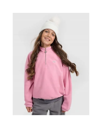 Hanorac copii  oversize, roz, poliester, Roz