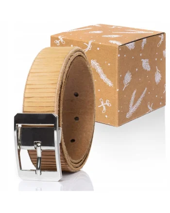 Cureaua Barbati,  SOPO-MUS069, 100% Piele Naturala, Model Clasic, Catarama Din Metal, Reglabil, Reutilizabile, Pentru Pantaloni, Blugi, Rezistenta La Uzura Si Rezistenta La Zgarieturi, Lungime, Bej, Beige Clair