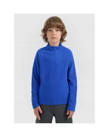 Bluza sport baieti,  poliester, albastru