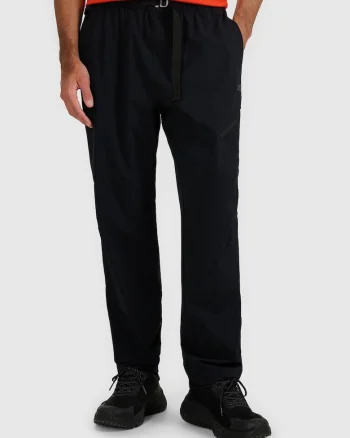 Pantaloni casual barbati - negru barbat, negru, poliester