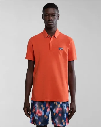 Tricou polo cu aplicatie logo Ebea