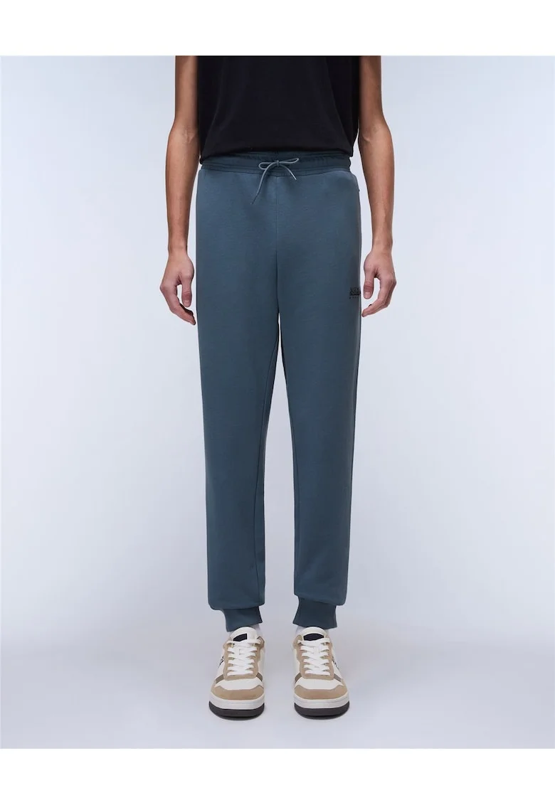 Pantaloni de trening cu talie ajustabila Gori, Gri albastrui