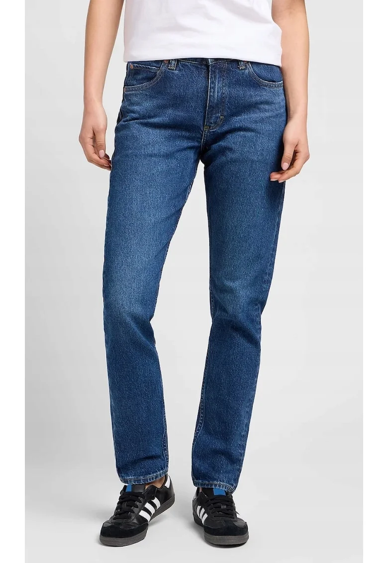 Blugi dama,  RIDER JEANS Revival, slim fit, albastru, bumbac,