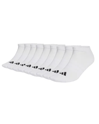 Set de sosete unisex din amestec de bumbac cu logo - 9 perechi, Alb