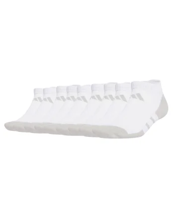 Set de sosete unisex pana la glezna Essentials - 9 perechi, Alb