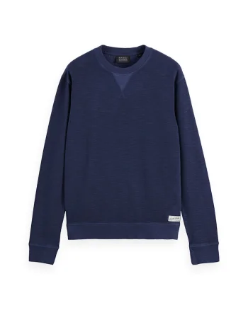Bluza uni de trening cu model structurat, Albastru inchis