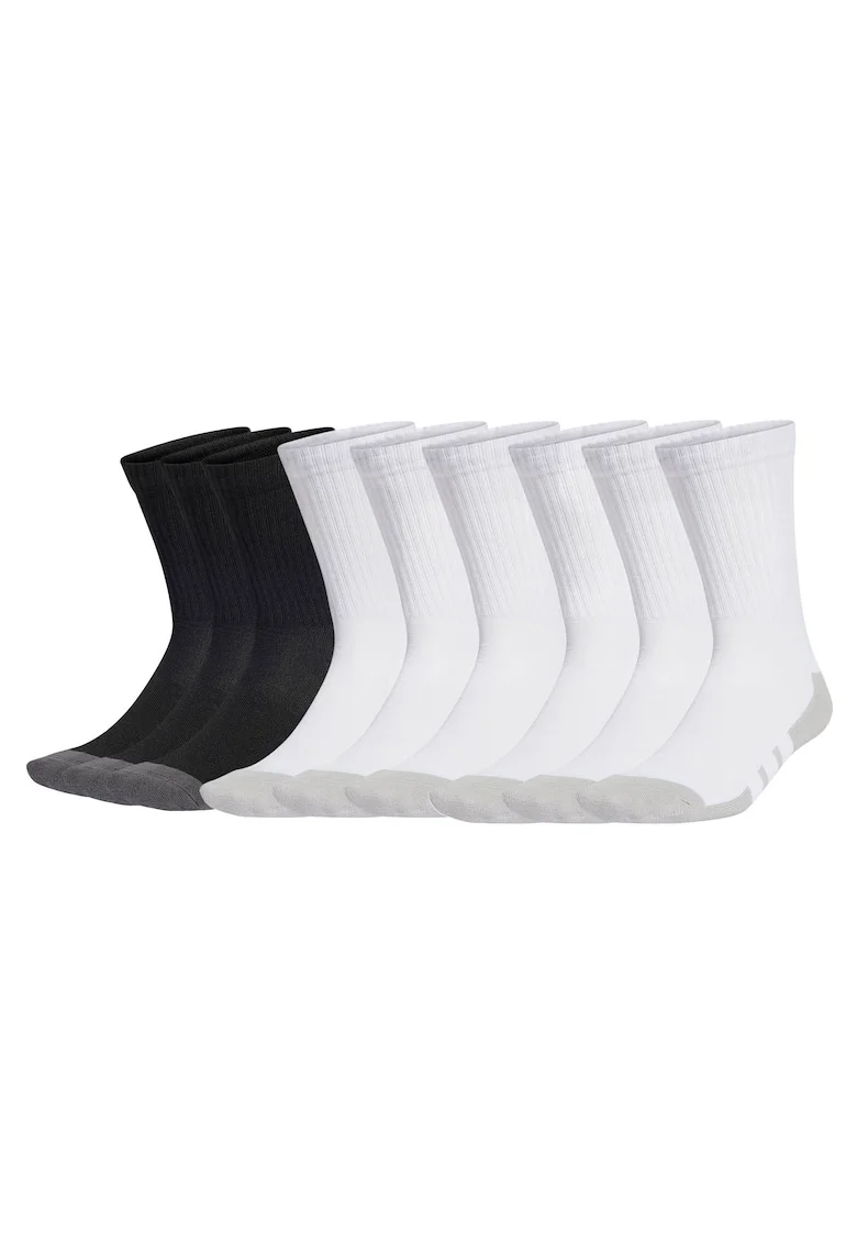 Set de sosete unisex Essentials Climacool - 9 perechi, Alb/Negru