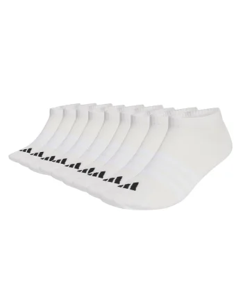 Set de sosete unisex pana la glezna - 9 perechi, Alb