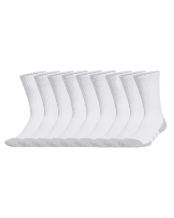 Set de sosete unisex Essentials Climacool - 9 perechi, Alb