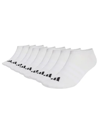 Set de sosete unisex pana la glezna - 9 perechi, Alb