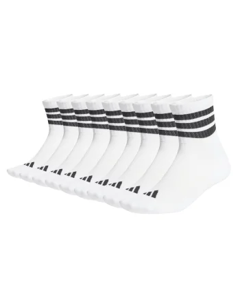 Set de sosete scurte unisex - 9 perechi, Alb