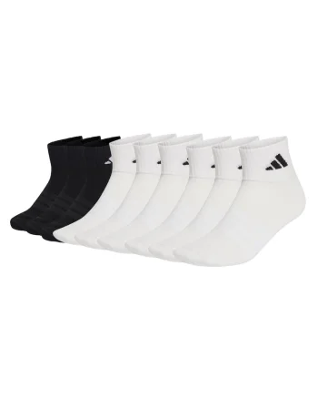 Set de sosete pana la glezna Thin & Light Sportswear - 9 perechi, Alb/Negru