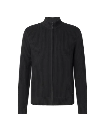 Cardigan cu fermoar Jarano, Negru