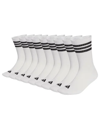 Set de sosete unisex din amestec de bumbac - 9 perechi, Alb