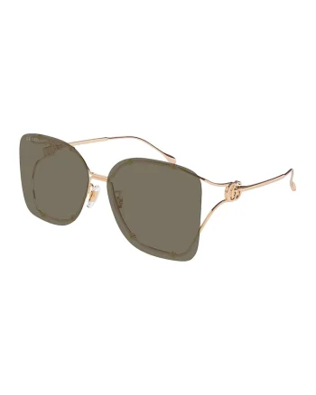 Ochelari de soare butterly cu lentile uni, Auriu rose
