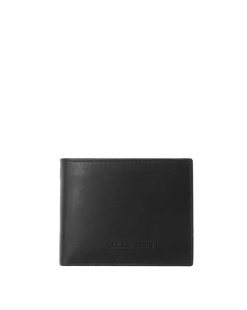 Portofel din piele Ebonoir, Negru