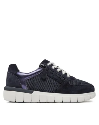 Tenisi dama  303662844, Piele naturala, Bleumarin