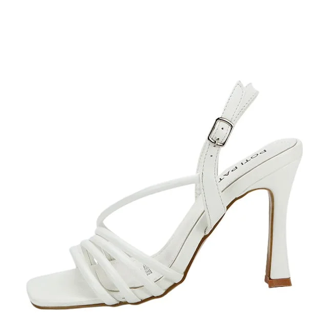 Sandale elegante albe OR117 131
