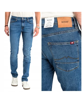 Blugi  Vegas Slim pentru Barbati, Albastru