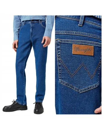 Blugi Barbati  Texas Slim Albastru, Albastru
