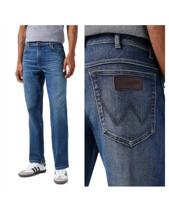 Blugi  Texas Straight Fit Barbati, Albastru