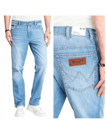 Blugi  Texas Straight Fit Albastru, Albastru