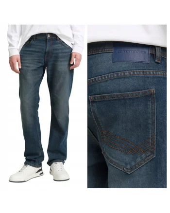 Blugi  Marvin Straight Fit, Albastru