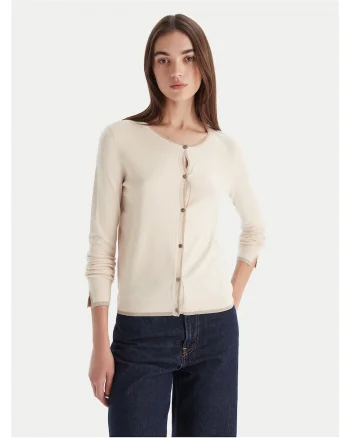 Cardigan dama  ecru