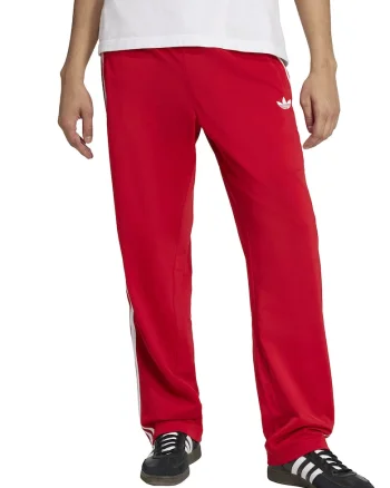 Pantaloni de trening cu talie elastica Firebird, Rosu/Alb