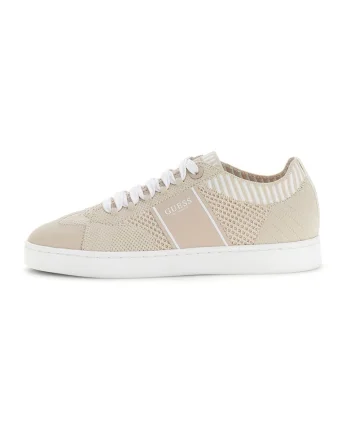 Pantofi sport low-cut din tricot, Maro nisip