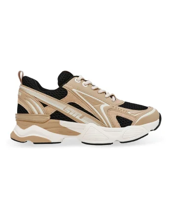 Pantofi sport low-cut Speedster-E, Maro inchis/Negru/Alb murdar