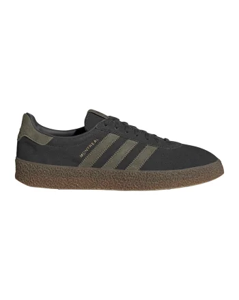 Pantofi sport Montreal din piele, Gri inchis
