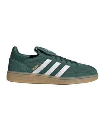 Pantofi sport Spezial din piele intoarsa, Alb/Verde