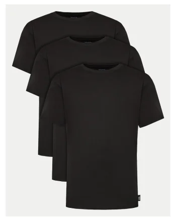 Set tricouri barbatesti  negru, bumbac,