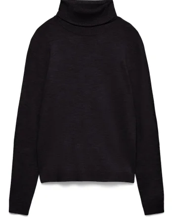 Pulover dama  negru, moale,