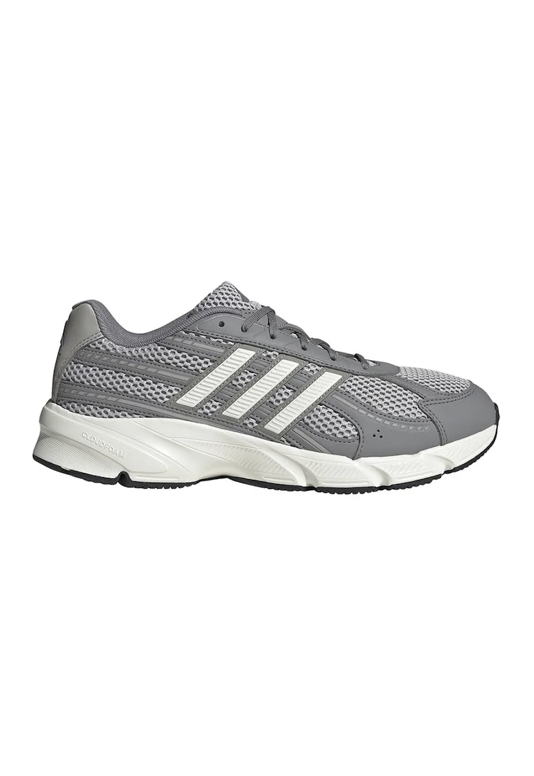 Pantofi sport Technochaos 2000 din material textil cu talpa cu amortizare, Alb/Alb optic/Gri inchis