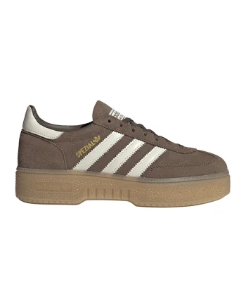 Pantofi sport din piele intoarsa Spezial, Maro inchis/Alb fildes