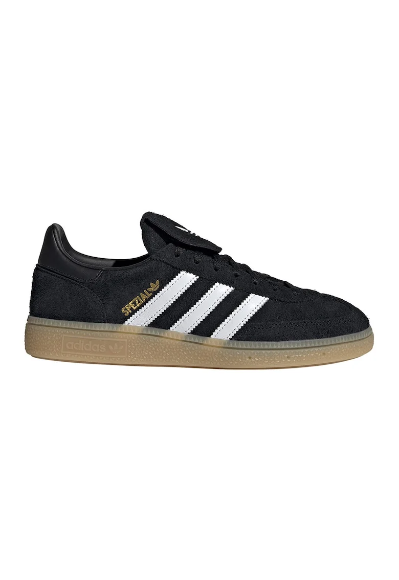 Pantofi sport din piele intoarsa Spezial, Alb/Negru