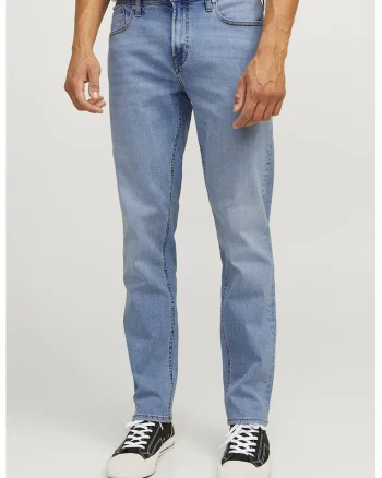 Blugi regular fit, Albastru