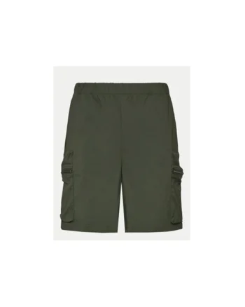 Pantaloni scurti unisex,  303718541, Nylon, Verde, Verde