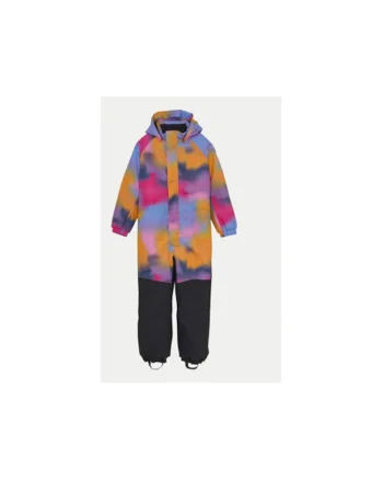 Salopeta fete,  304424427, Poliester reciclat, Multicolor, Multicolor