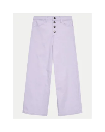 Pantaloni fete,  303816421, Bumbac, Violet, Violet