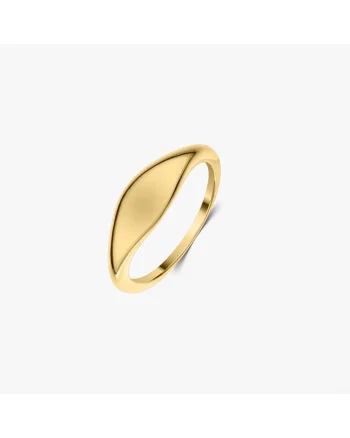 Inel din argint Golden Mini Dome
