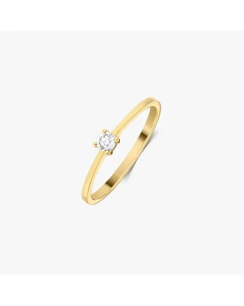 Inel din aur Timeless - Diamant 0.1 CT